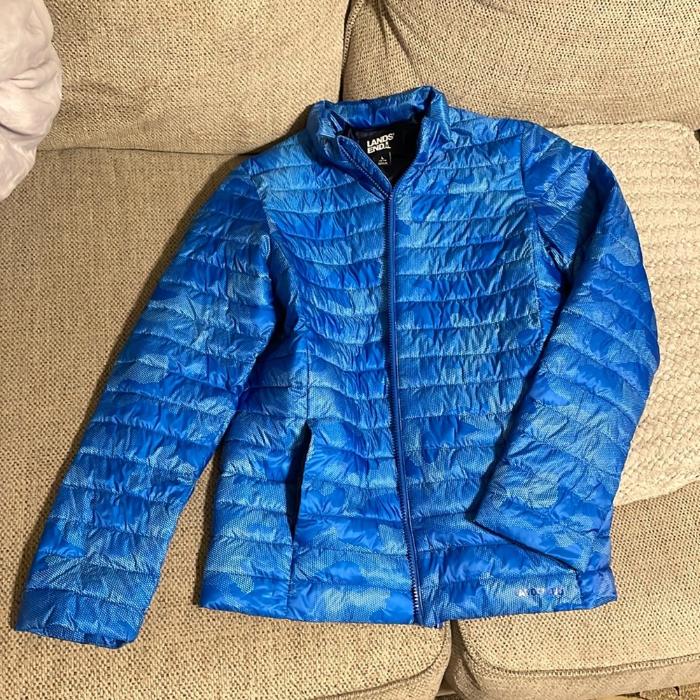 Lands’ End kids puffer jacket